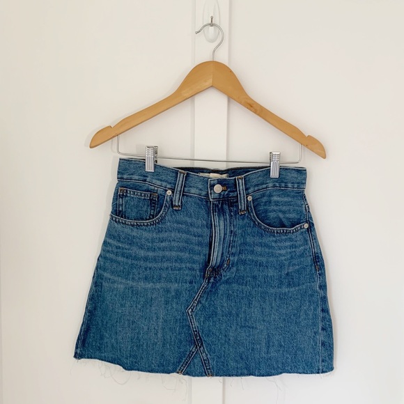 Madewell Dresses & Skirts - Madewell Denim Mini Skirt